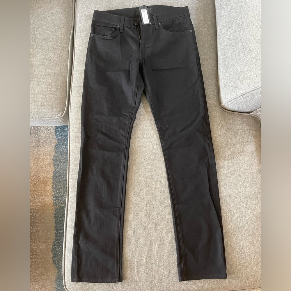 J brand Black Jeans New with tags Size 32/34 Kane Straight fit